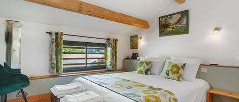 1 chambre, Wi-Fi, literie fournie
