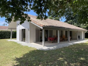 Exterior - Modern villa near lake - 6 guests (Vielle-Saint-Girons)