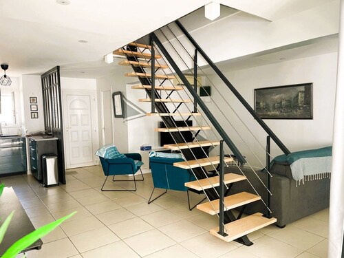 Moderne Villa mit Pool und Parkplatz - La Grande Motte