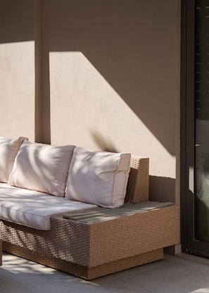 Deluxe Apartment, Balcony | Terrace/patio