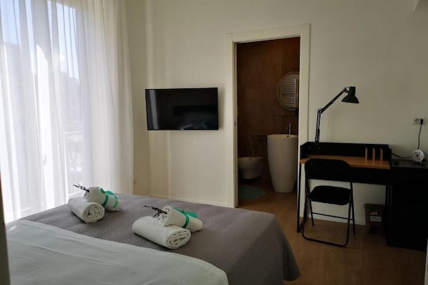 Comfort Triple Room, City View | Desk, soundproofing, iron/ironing board (on request), WiFi (free)