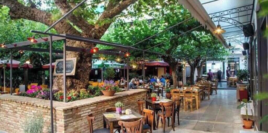 Restaurante al aire libre