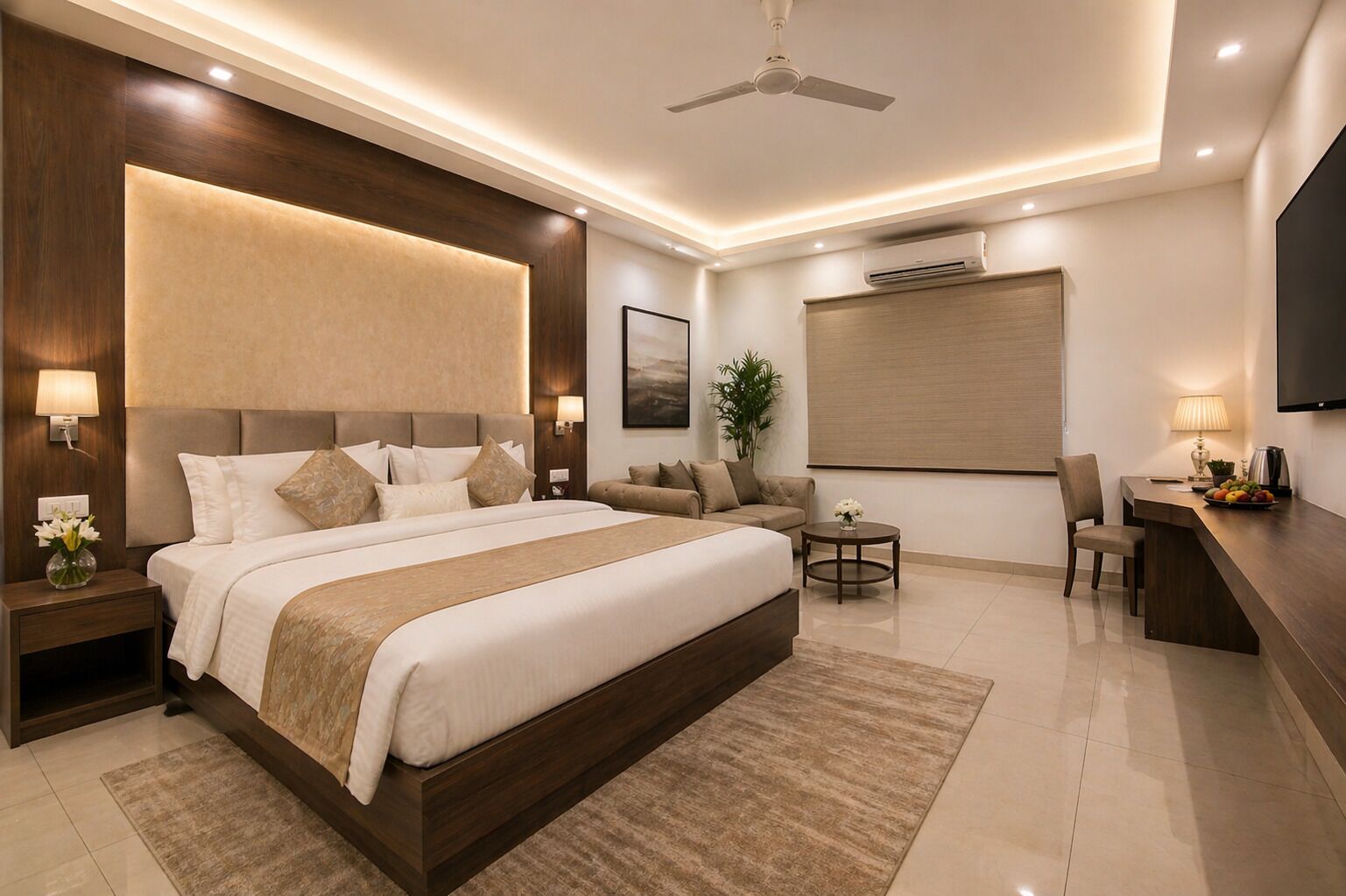 Phòng Deluxe | Két bảo mật tại phòng, bàn ủi/dụng cụ ủi quần áo 