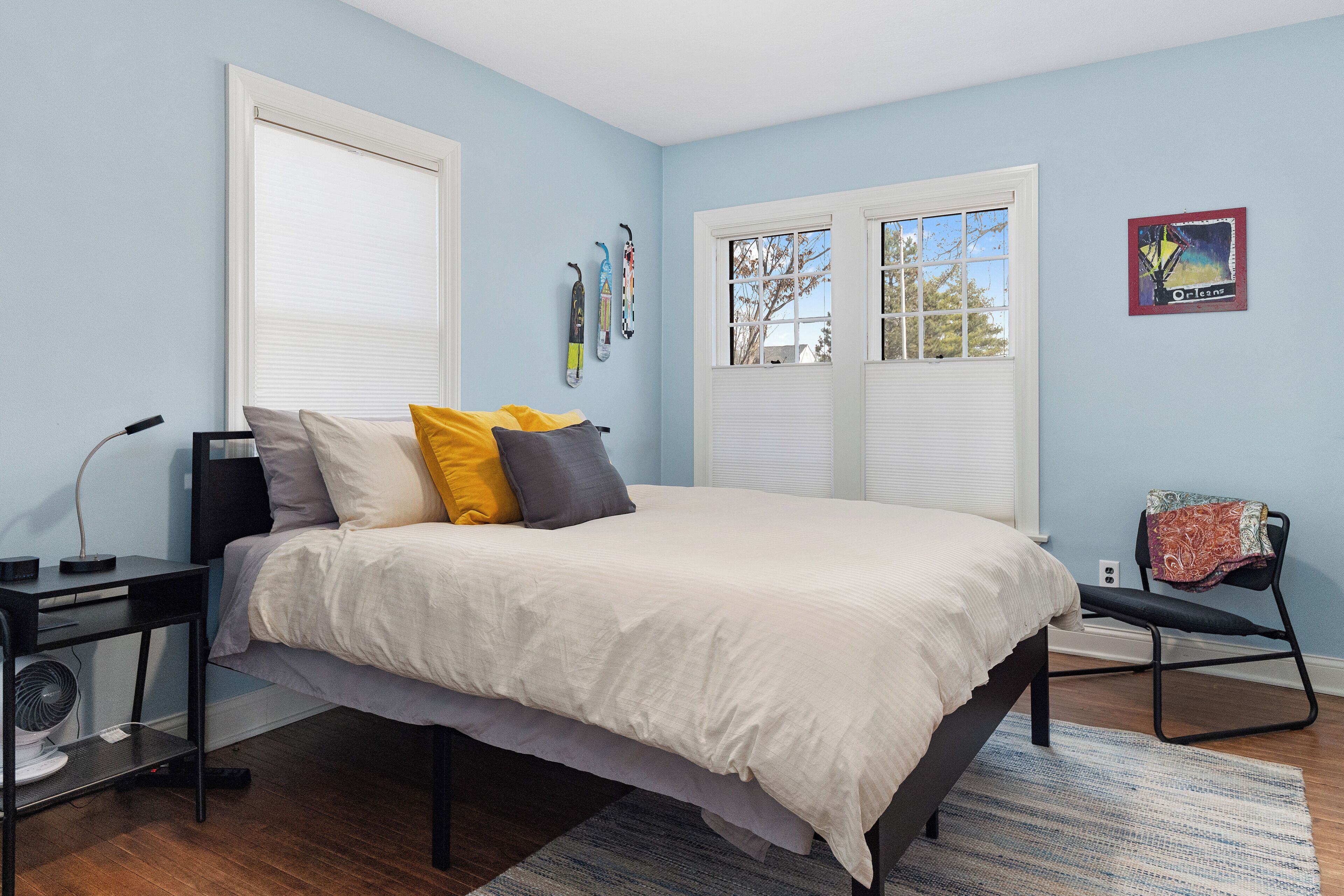 2 bedrooms, desk, iron/ironing board, free WiFi