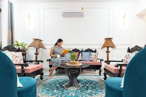 Interior - Alaya Stays Ramalaya Room with balcony (Jaipur)