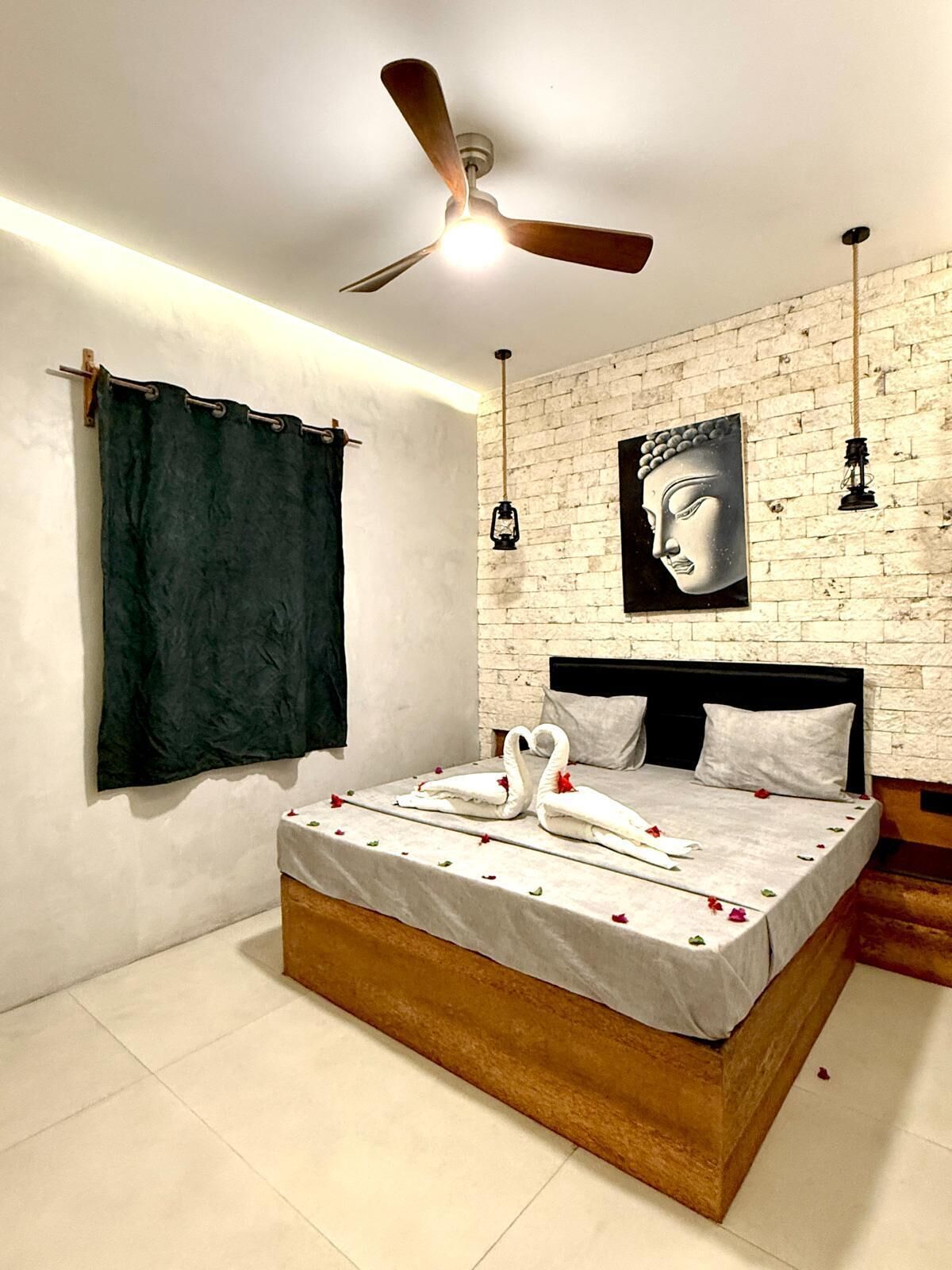 Deluxe Apartment, Pool View | In-room safe, blackout curtains, iron/ironing board, free WiFi