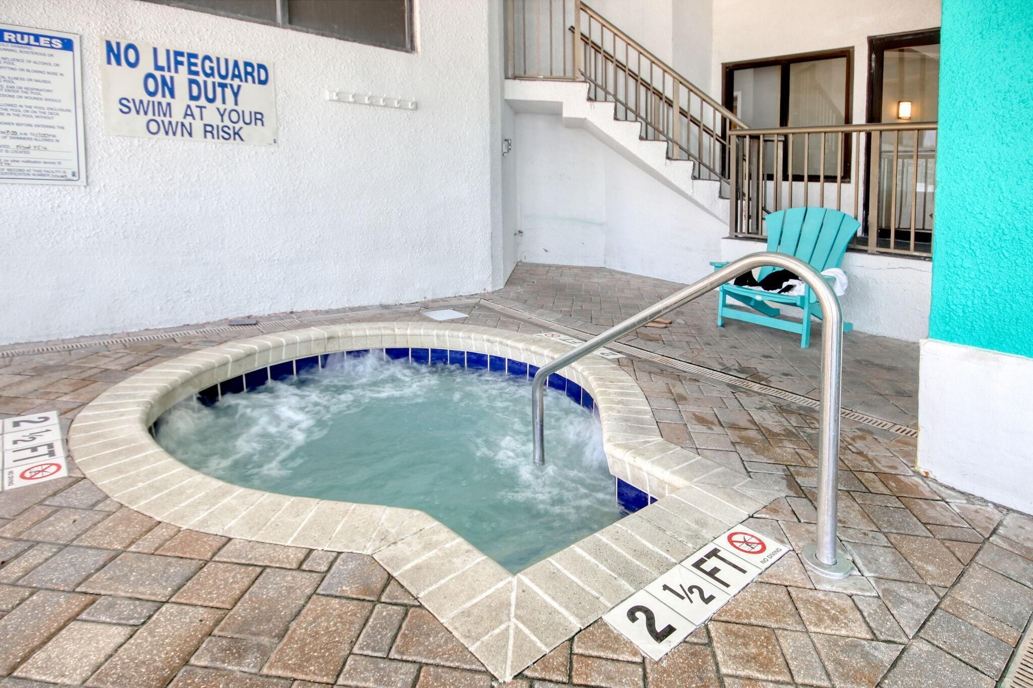 Bain à remous extérieur