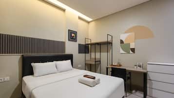Kamar Deluks | Wi-Fi gratis dan seprai linen