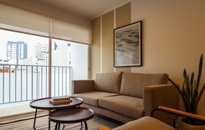 Apartment | 2 bedrooms, Internet - w Light-filled 2BR w Balcony in Miraflores (Lima)