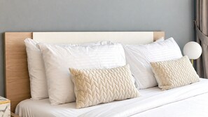 Ropa de cama hipoalergénica y decoración personalizada 