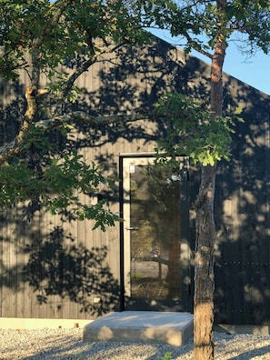 Exterior detail - Architect-designed house in Etelhem, Gotland (Stånga)