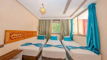 2 habitaciones, wifi gratis y ropa de cama