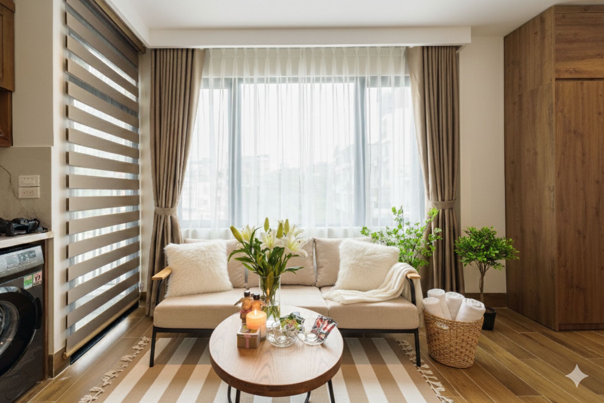 Elite Studio, Courtyard View | Living area