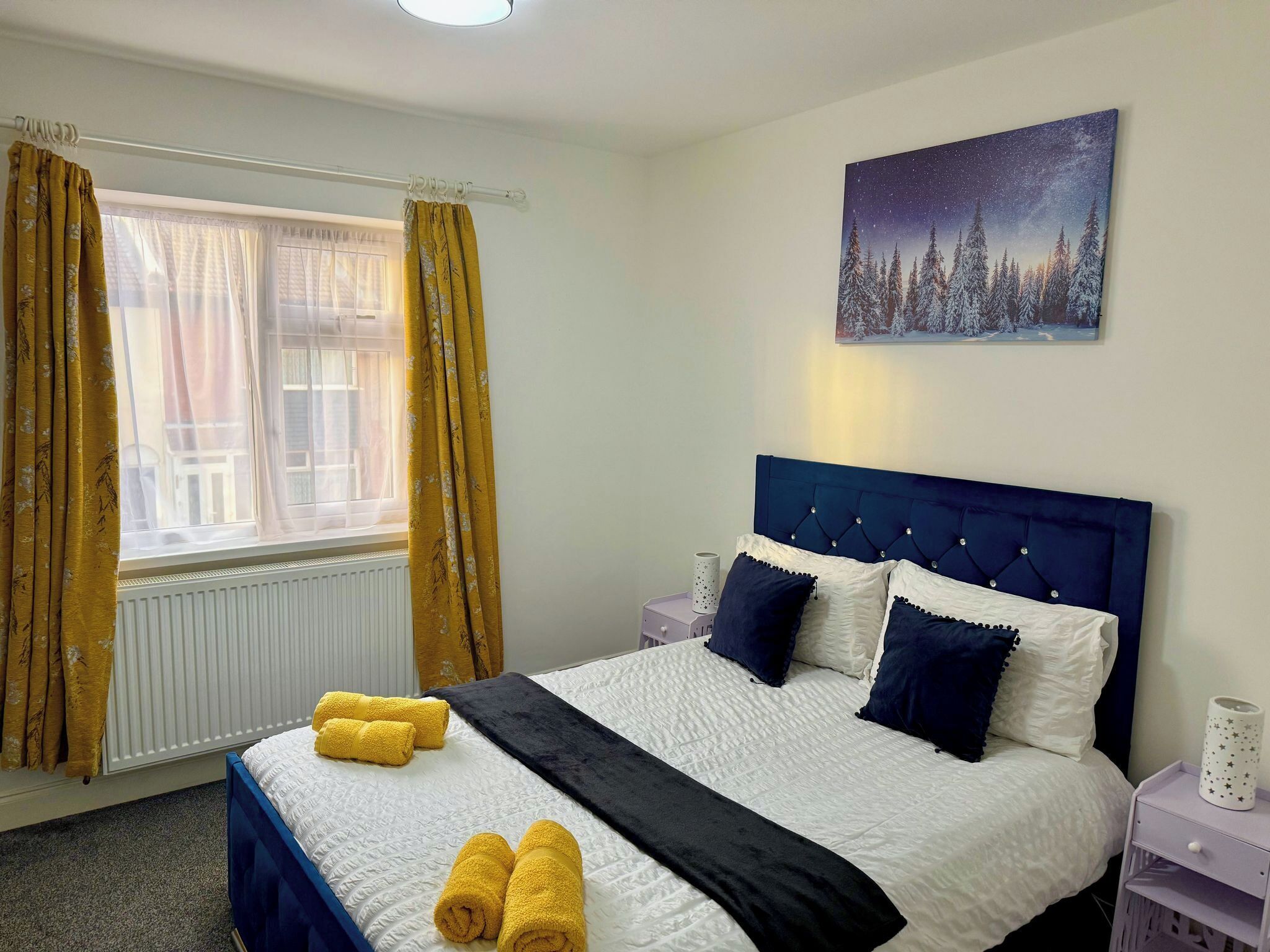 3 bedrooms, iron/ironing board, Internet