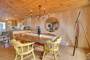 Interior - Hot Tub & Boat Dock! Belgrade Lakes Family Cabin (Norridgewock)