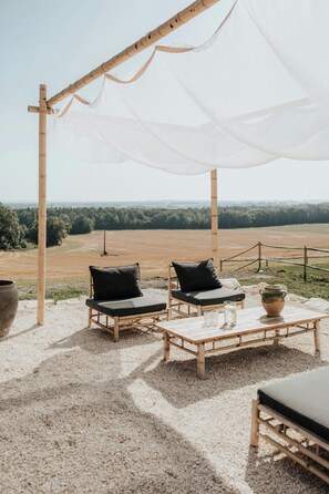 Property grounds - Renovated barn with panoramic views in Perigord (Bardou)