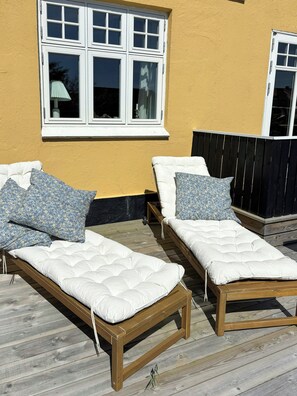 Terrace/patio - Skipper House with views of the North Sea (Harboøre)