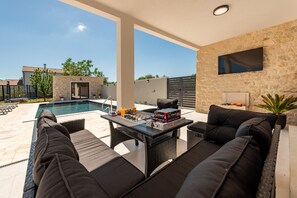 Terrace/patio - Villa Flora Zadar Villas (Perušic Benkovacki)