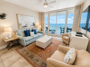 TV - Stunning Gulf Front Views | Beach Access | Indoor & Outdoor Pools (Gulf Shores)