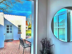 Terrace/patio - Scandinavian house at village edge in Lemkendorf (Fehmarn)