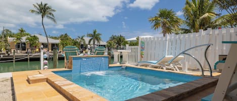 Beheizter Pool
