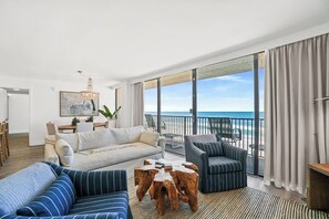 Smart TV - Gulf-Front Seachase Escape w/ Beach Service (Panama City Beach)