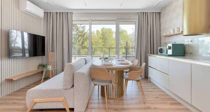 Modernes Apartment mit Balkon | In Strandnähe | Parkplatz