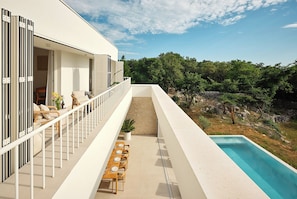 Outdoor dining - Luxury Villa Isolana Pag with heated pool (Novalja)