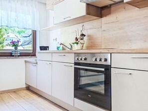 Microwave, oven, dishwasher - Cosy apartment for 4 people with pets allowed (Ebensee)