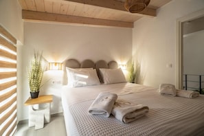 Room - Apartment 'Panoramic Ocean View Suite' with Sea View, Wi-Fi and Air Conditioning (Lefkada)