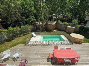 Pool - Light-filled house with pool in Petit Piquey (Lège-Cap-Ferret)