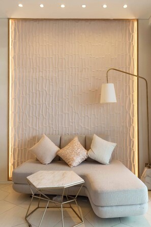 Basic Single Room, Balcony, Sea View | Interior - Salt Crystal Hotel By RìChū (Huizhou)