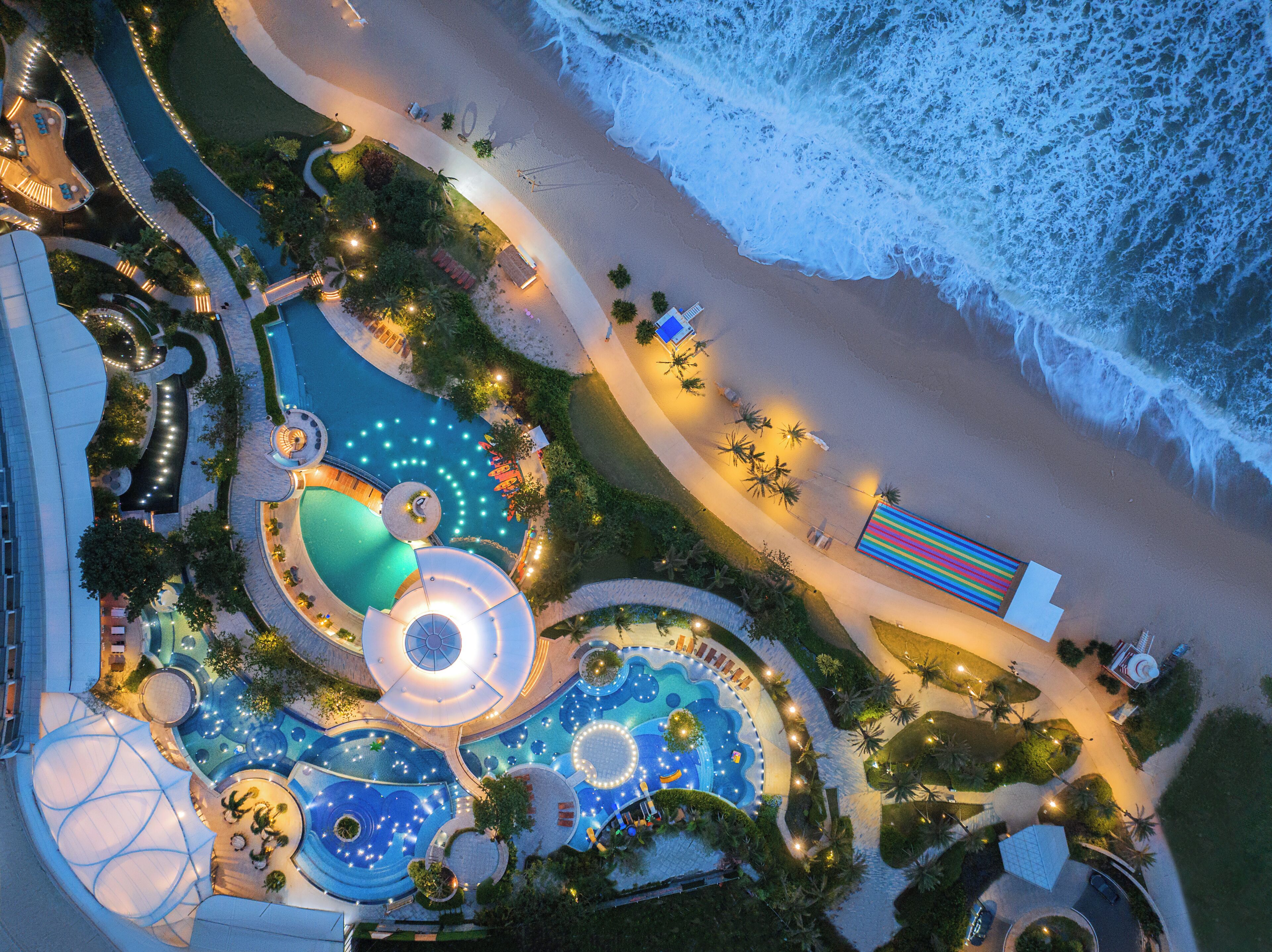 Quarto casal ou duplo básico, sacada, vista para o mar | Vista para praia/oceano