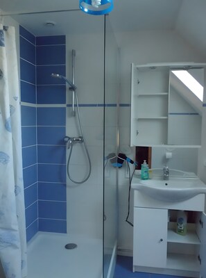 Shower, hair dryer - Eco-Friendly Cottage at the Edge of the Marshes! (Carentan-les-Marais)