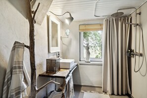 Bathroom - Nature-close home near beach at Limfjorden (Thyholm)