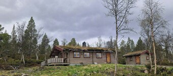 Holzhütte mit Aussicht in der Nähe von Røros