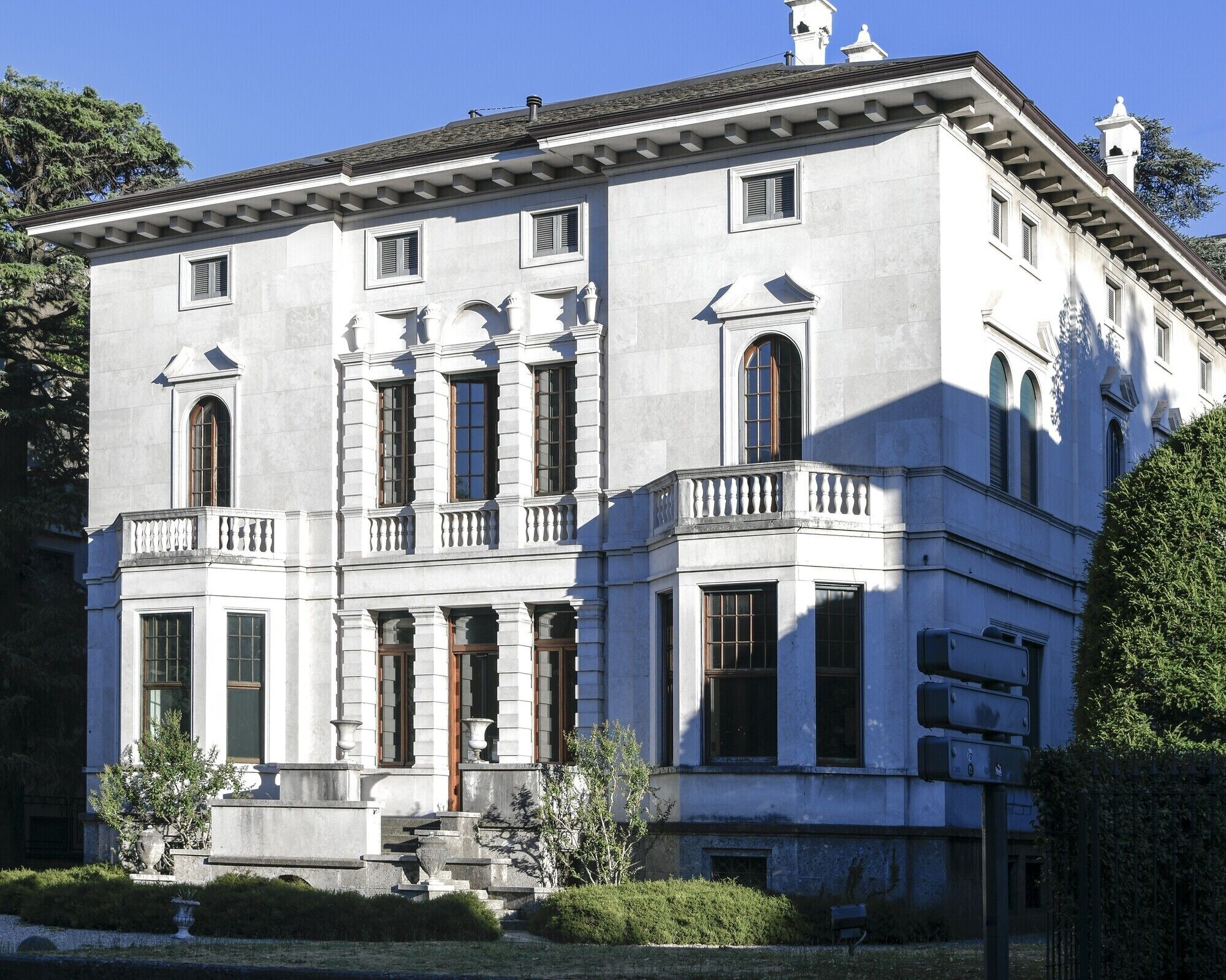 Fassade der Unterkunft