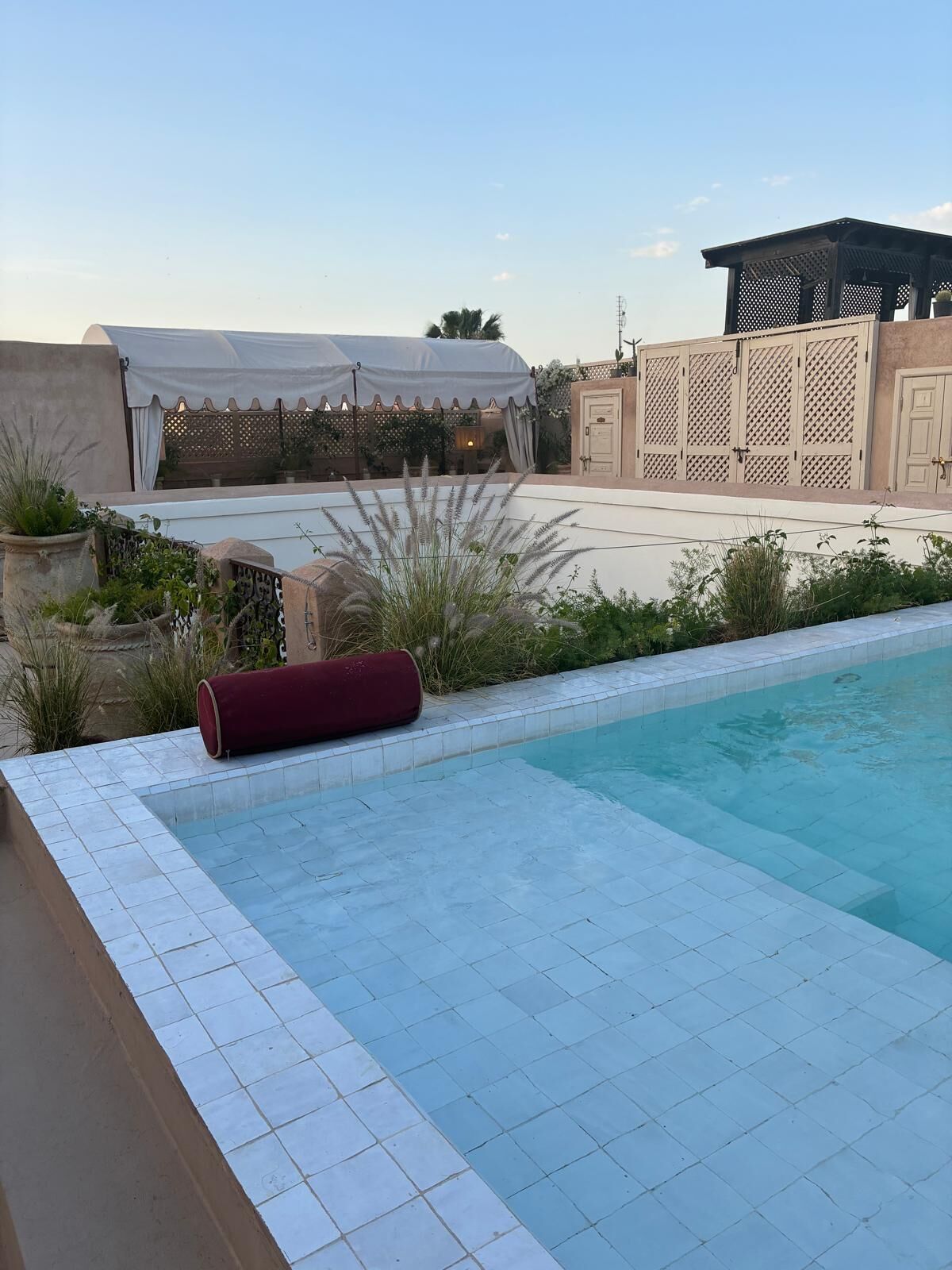 Terrasse sur le toit