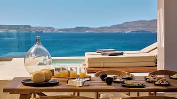 Villa Soleil Milos - Delmar Collection | Living area