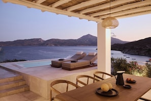 Villa Soleil Milos - Delmar Collection | Terrace/patio - Villa Soleil Milos - Delmar Collection (Milos)