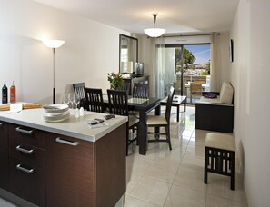 Apartment | Living room - Spacious Marina Stay for Six (Mandelieu-La-Napoule)
