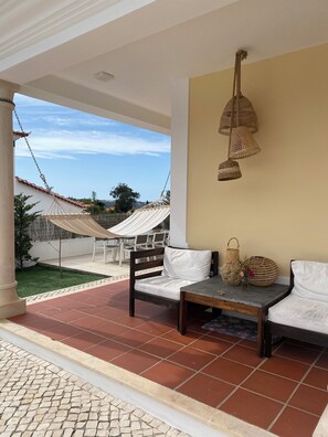 Villa, 4 Bedrooms, Smoking, Private Pool | Outdoor dining - Luxury Villa on Prata Costa With Private Pool, Terrace With Lagoon View (Caldas da Rainha)