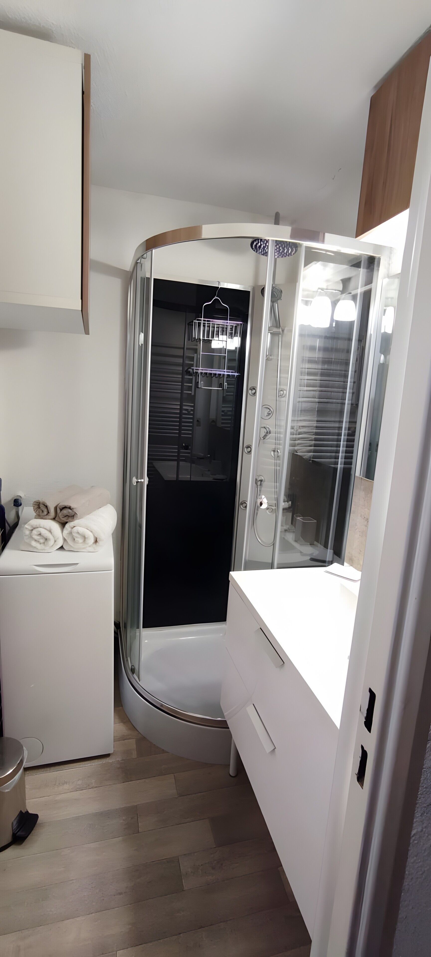 Dusche, Handtücher