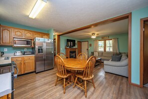 Interior - New! Lake Area Chalet w/ Hot Tub (Swanton)