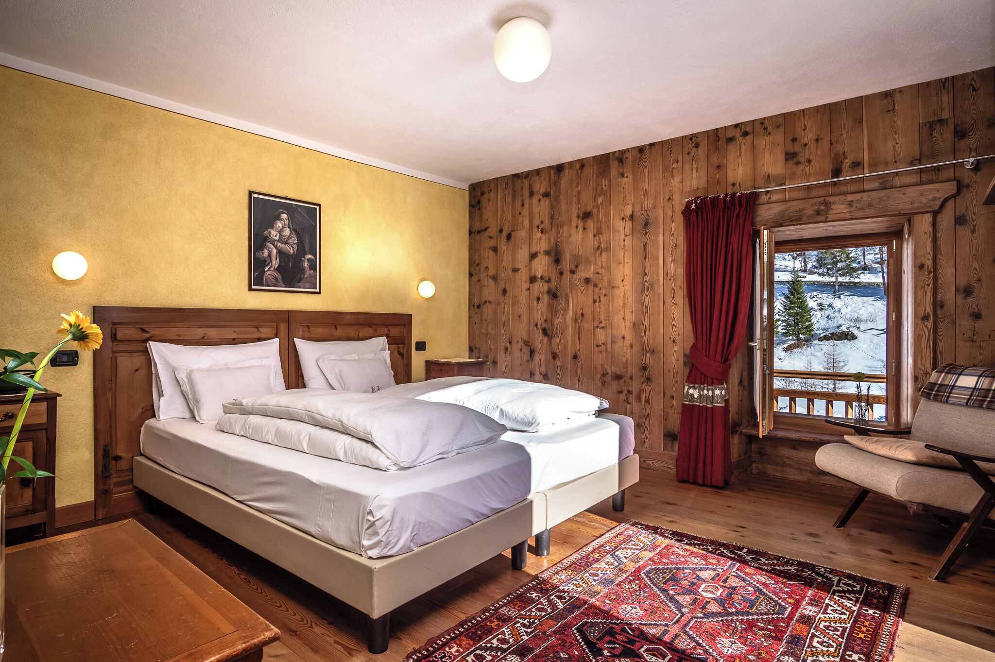 Comfort Triple Room, Balcony, Mountain View