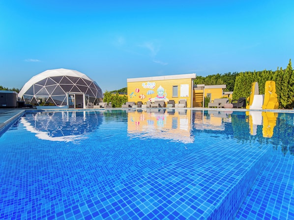 Seasonal outdoor pool - SOLEO Family Resort (Rewal)