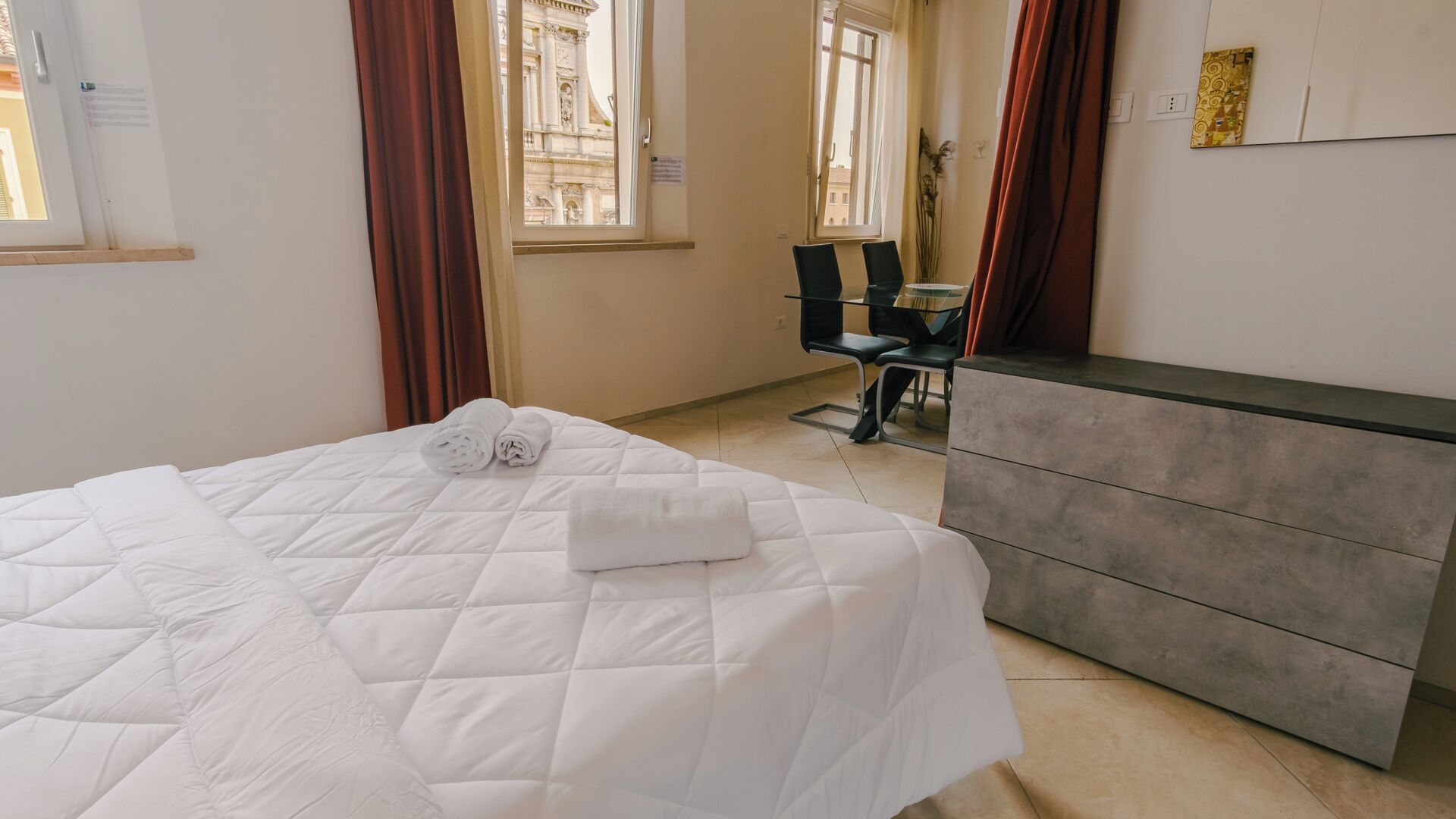 Iron/ironing board, free WiFi, bed sheets