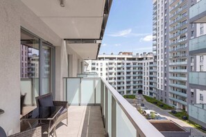 Property grounds - Air-Conditioned Apartment with Parking | Balcony (Gdańsk)