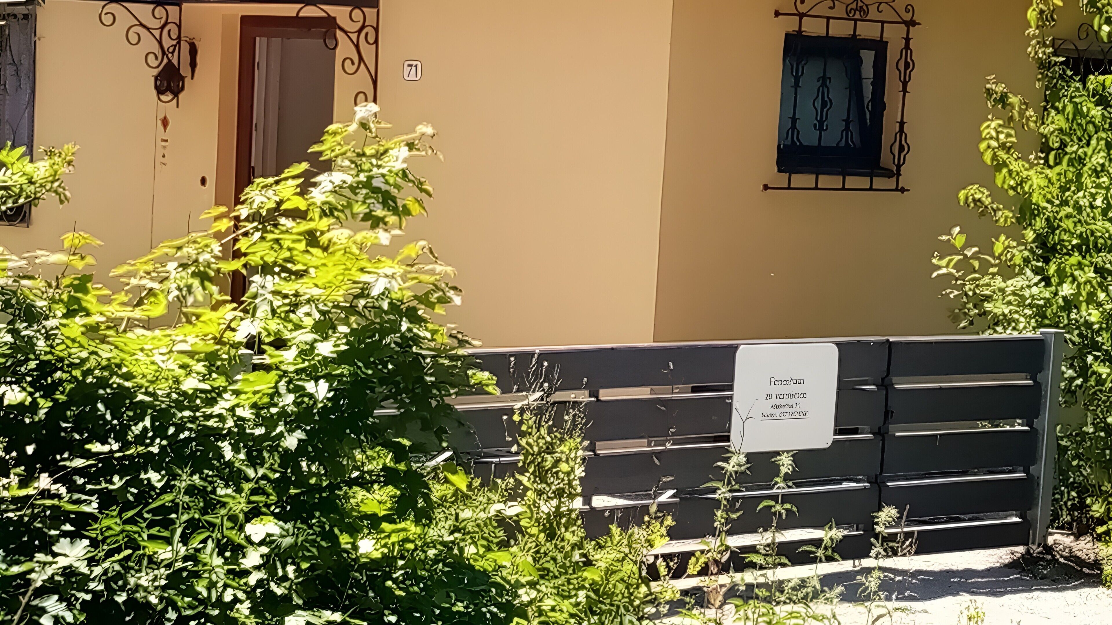 Detalhe da fachada