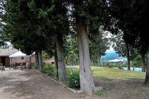 Property grounds - Historic villa overlooking Lake Trasimeno (Paciano)